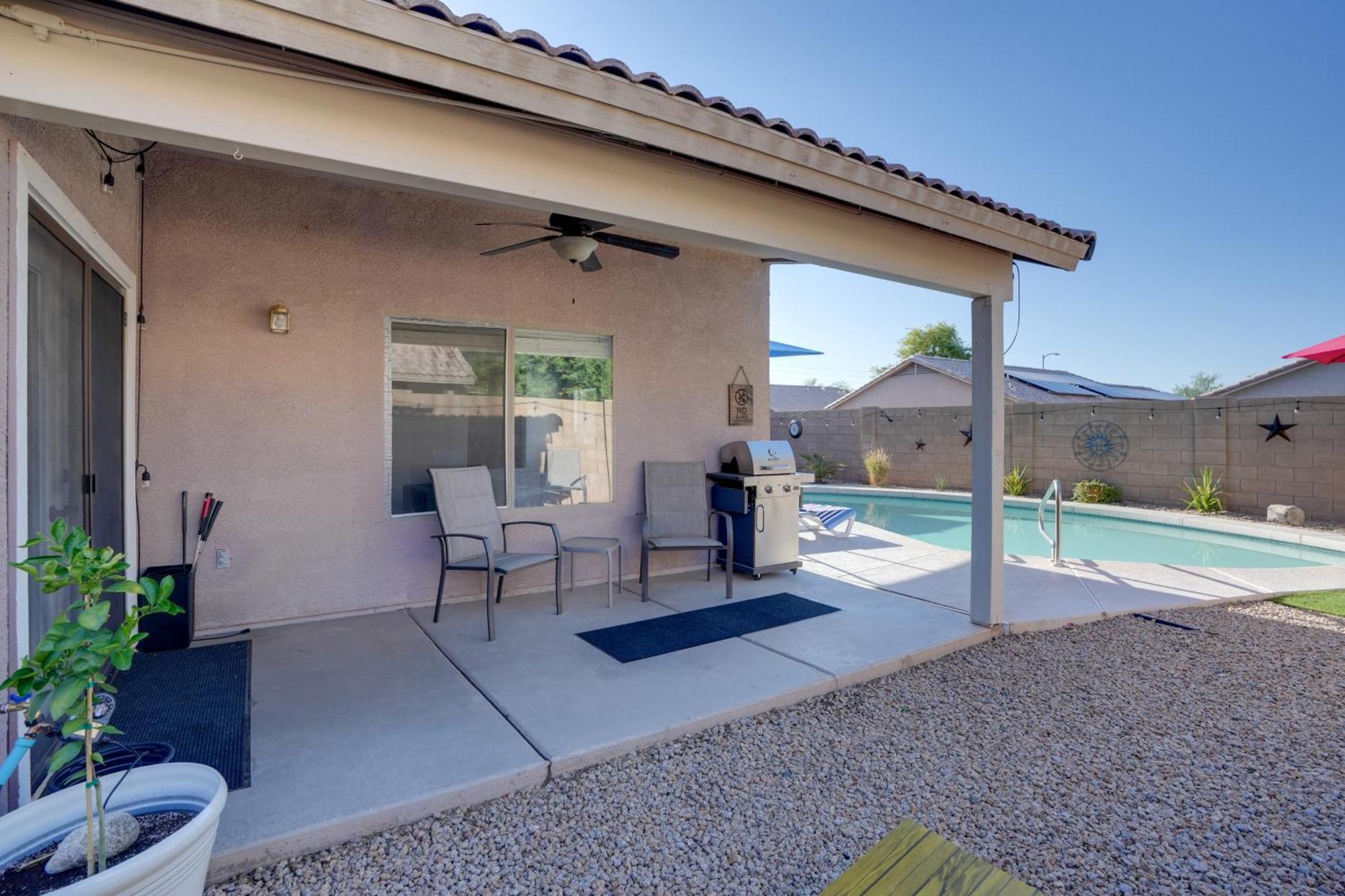 Sunny Surprise Getaway With Private Yard And Pool Vila Exterior foto